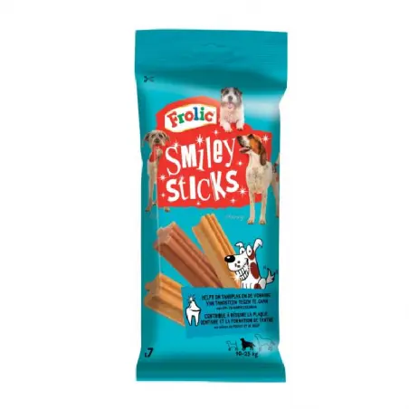 Frolic Smiley Sticks, Pui, recompense pentru caini, 175 gr