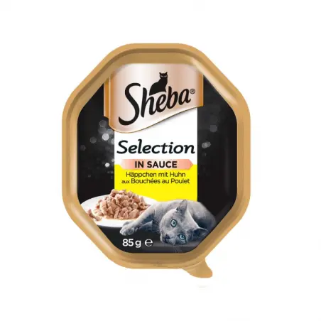 Sheba Perfect Portions, conserva hrana umeda pentru pisici, Pui,  85 gr
