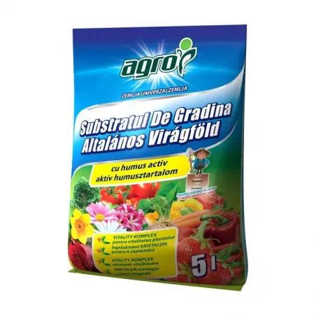 Substrat Agro de gradina, 5 L
