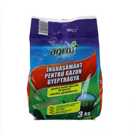 Ingrasamant pentru gazon, Agro, 3 kg