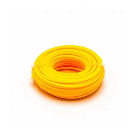 Fir motocoasa, 15 m, patrat, 2.4 mm, portocaliu