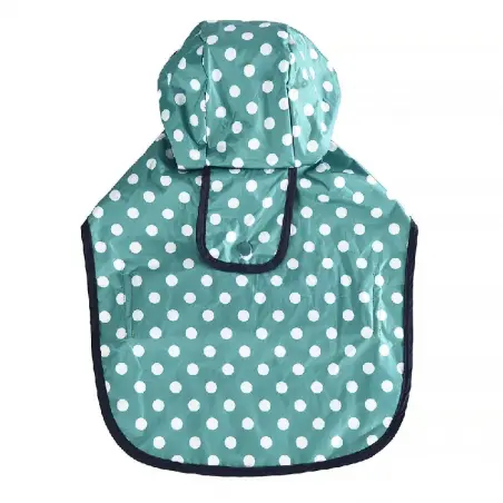 Pelerina pentru caini, Deluxe,  cu buline, 35cm