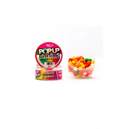 Senzor Planet, pop-up, scoica & krill, mix culori, 6 mm, 15 g