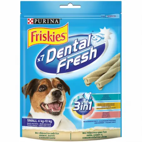 Purina Friskies Dental Fresh, recompense pentru caini, 110 g