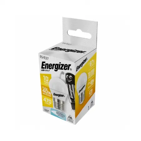 Bec Energizer Led Golf 470LM OPAL E27, lumina rece