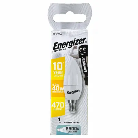Bec Energizer Led Candle 470LM OPAL E14, lumina neutra