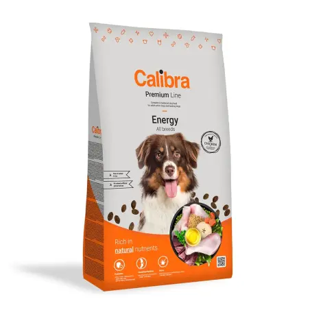 CALIBRA Premium Line Energy pentru Caini, Pui – Hrana Uscata, 12 kg