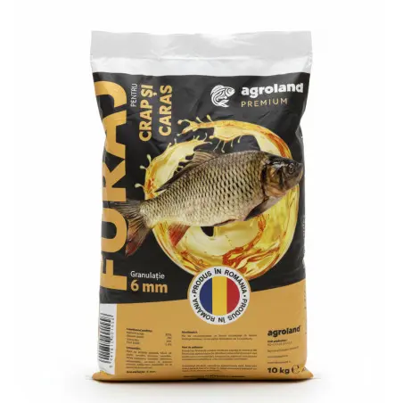 Furaj Premium neflotant pentru crap si caras, 10 kg
