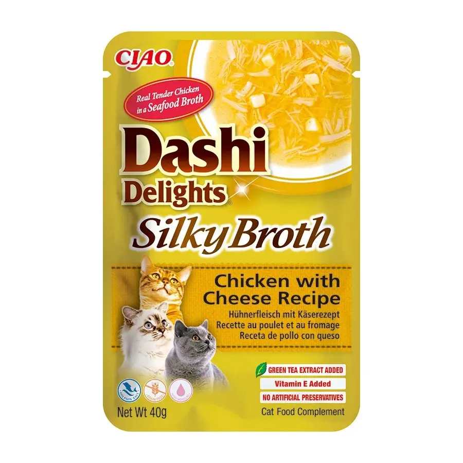 Ciao Cat Dashi Delights Silky Broth, 40 grame