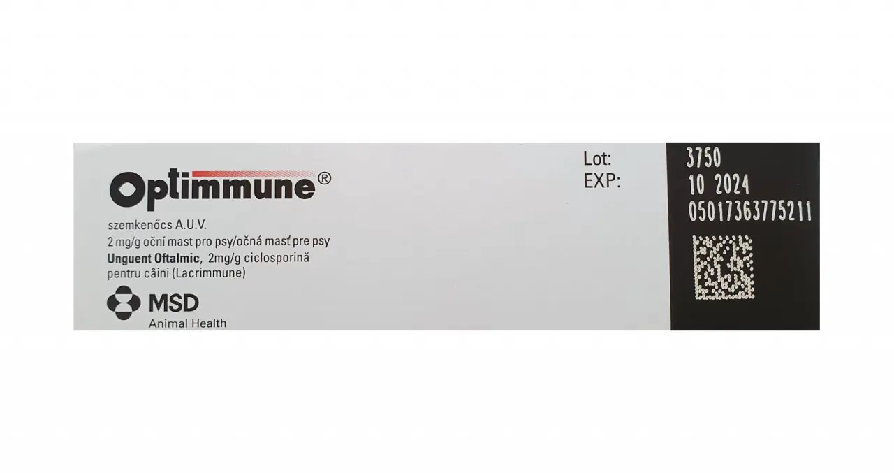 Optimmune Ophtalmic, 3.5 grame - Image 2