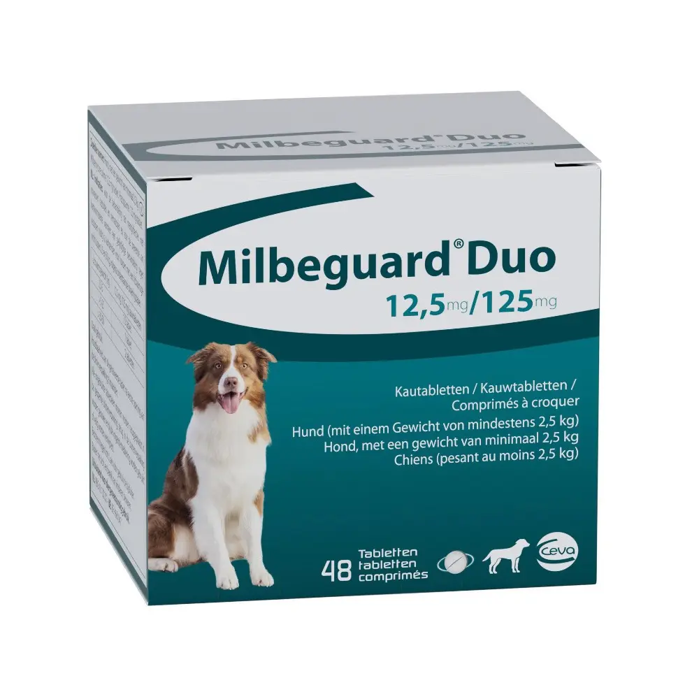 Milbeguard Duo Caine, 1 tableta - Image 2