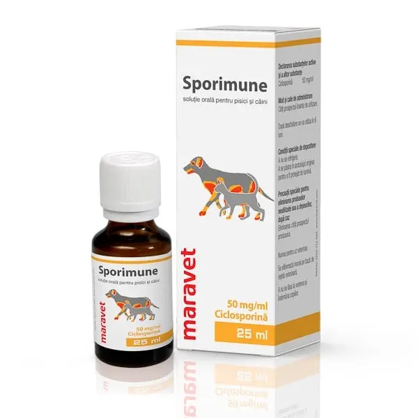 Sporimune, solutie ciclosporina 50mg/ml