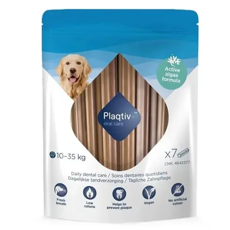 Plaqtiv+ batoane dentarie caini, 7 bucati - Image 2