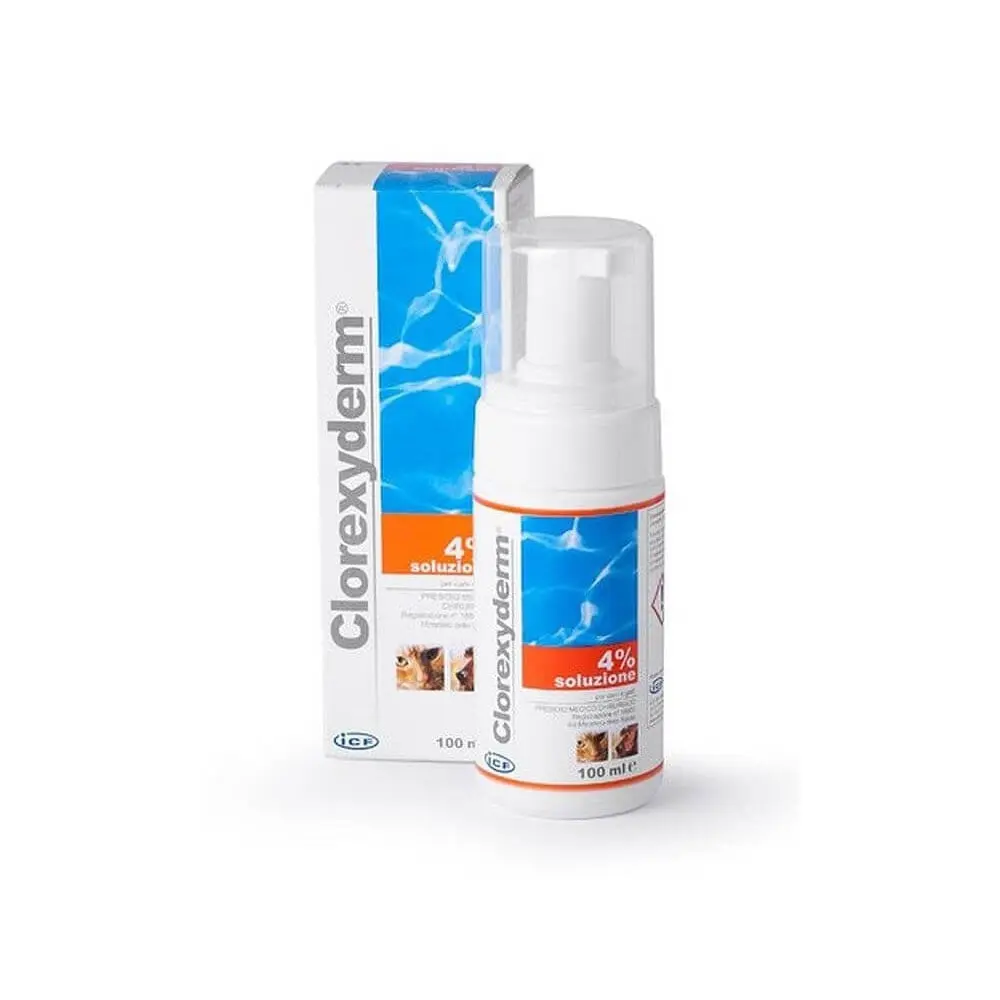 Clorexyderm Spuma 4%, 100 ml