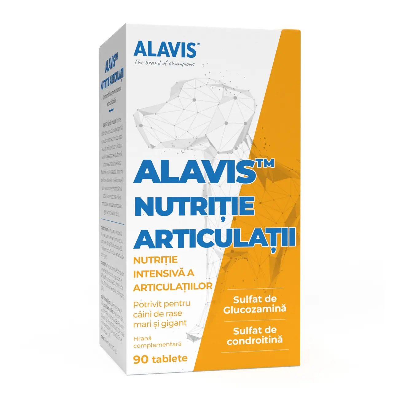 ALAVIS Nutritie Articulatii Caini Talie Mare, 90 tablete