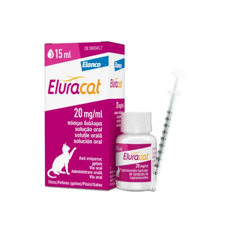 Eluracat 20mg/ml, 15ml solutie orala pisica - Image 2