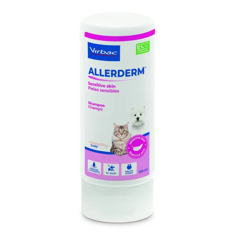 Allerderm Sampon Piele Sensibila, 250 ml