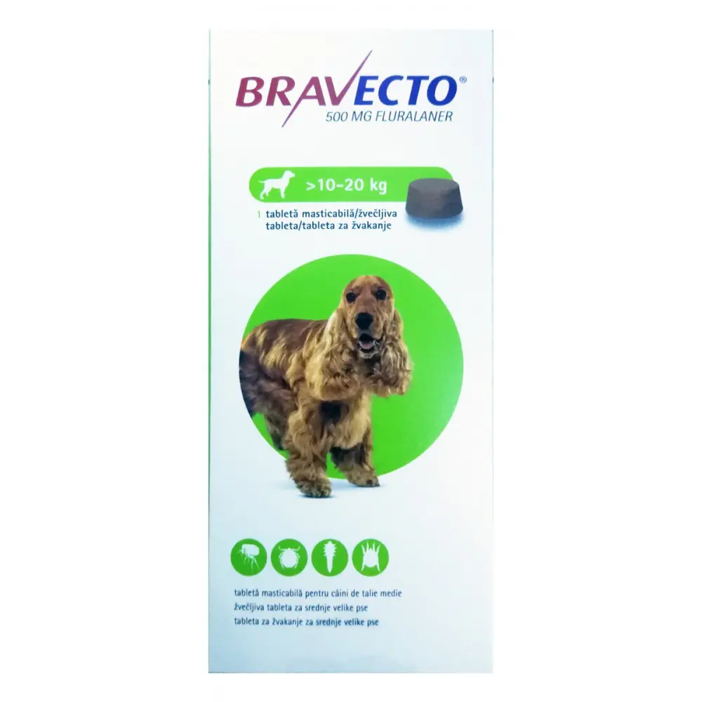 Bravecto Caine, 1 tableta - Image 3