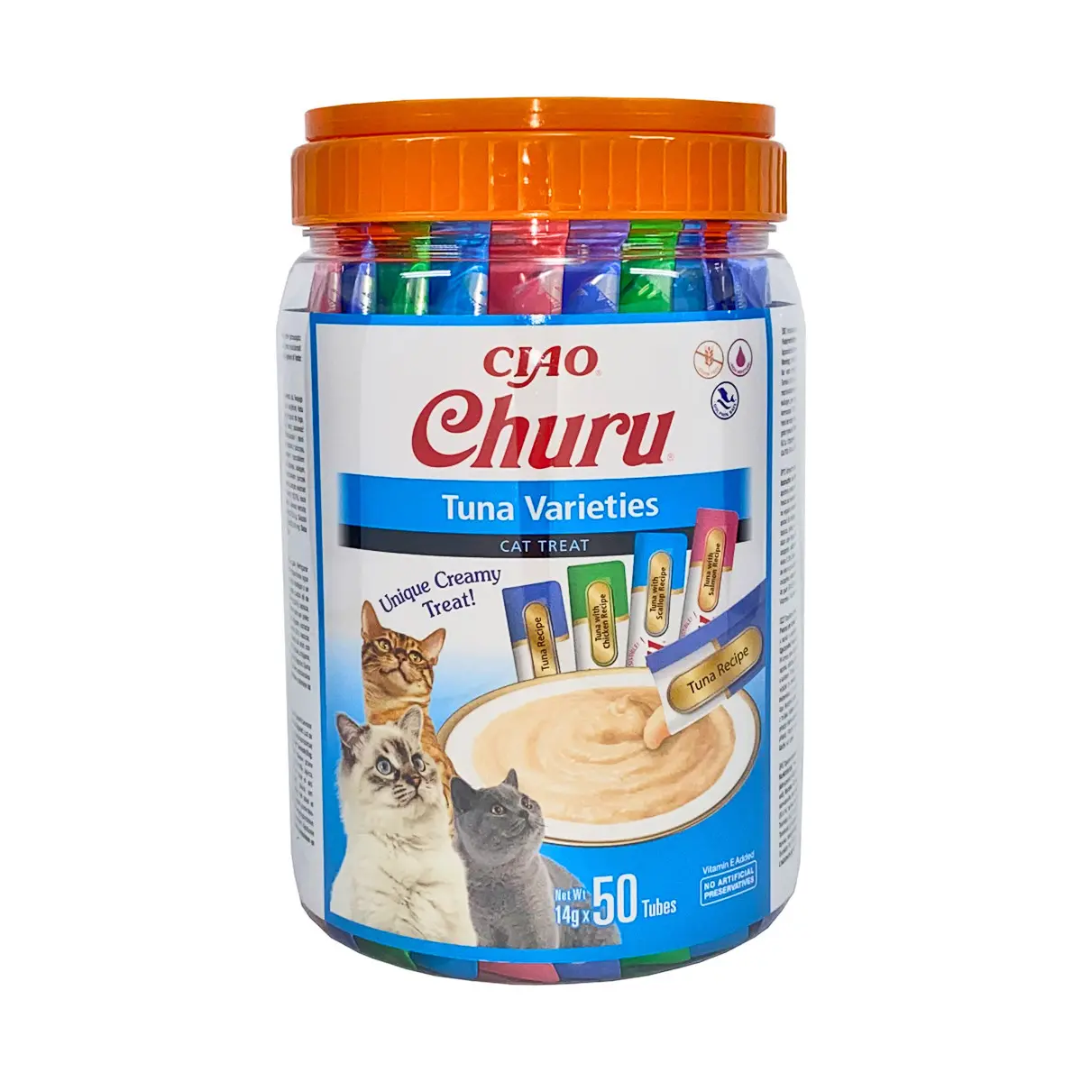 Churu Varieties Pisica, 50x14 grame - Image 2