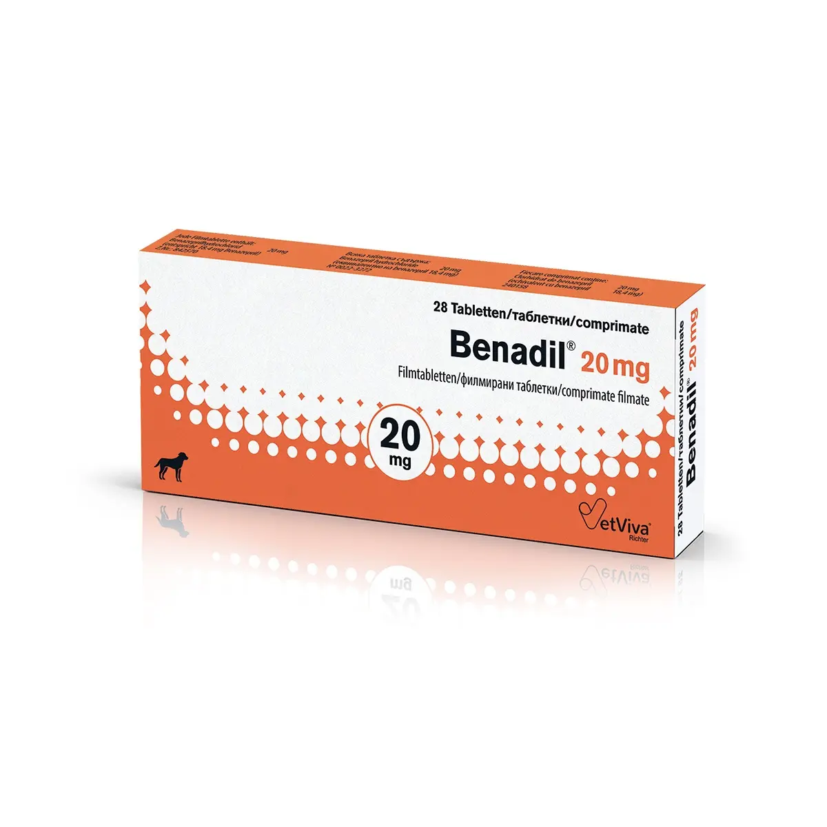 Benadil 20 mg, 28 tablete