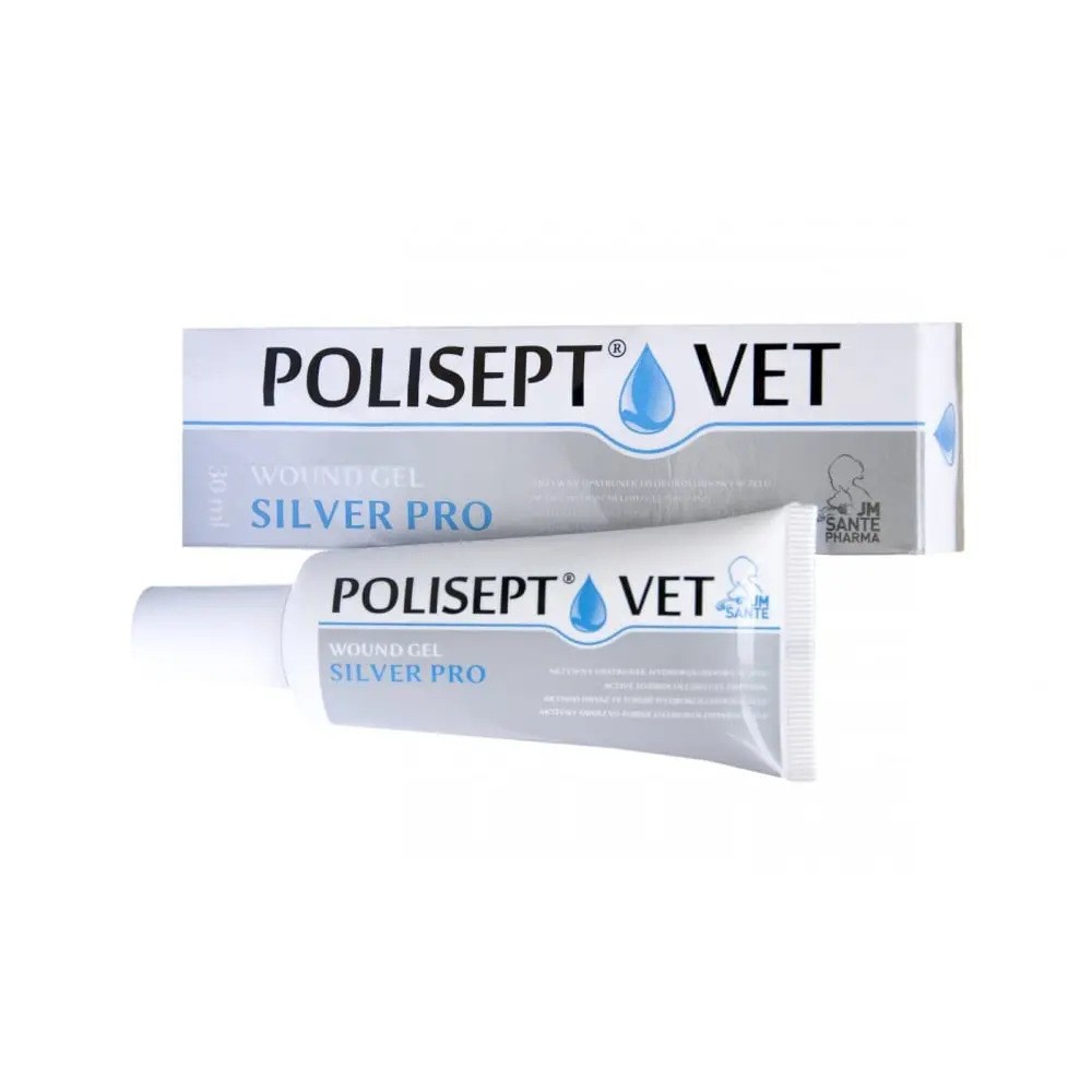 Polisept Vet Wound Gel Silver Pro, 30 ml