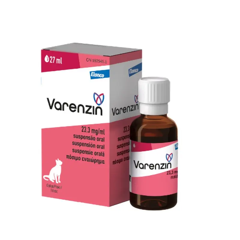 Varenzin 23,3 mg/ml, 27 ml solutie orala pisici - Image 2
