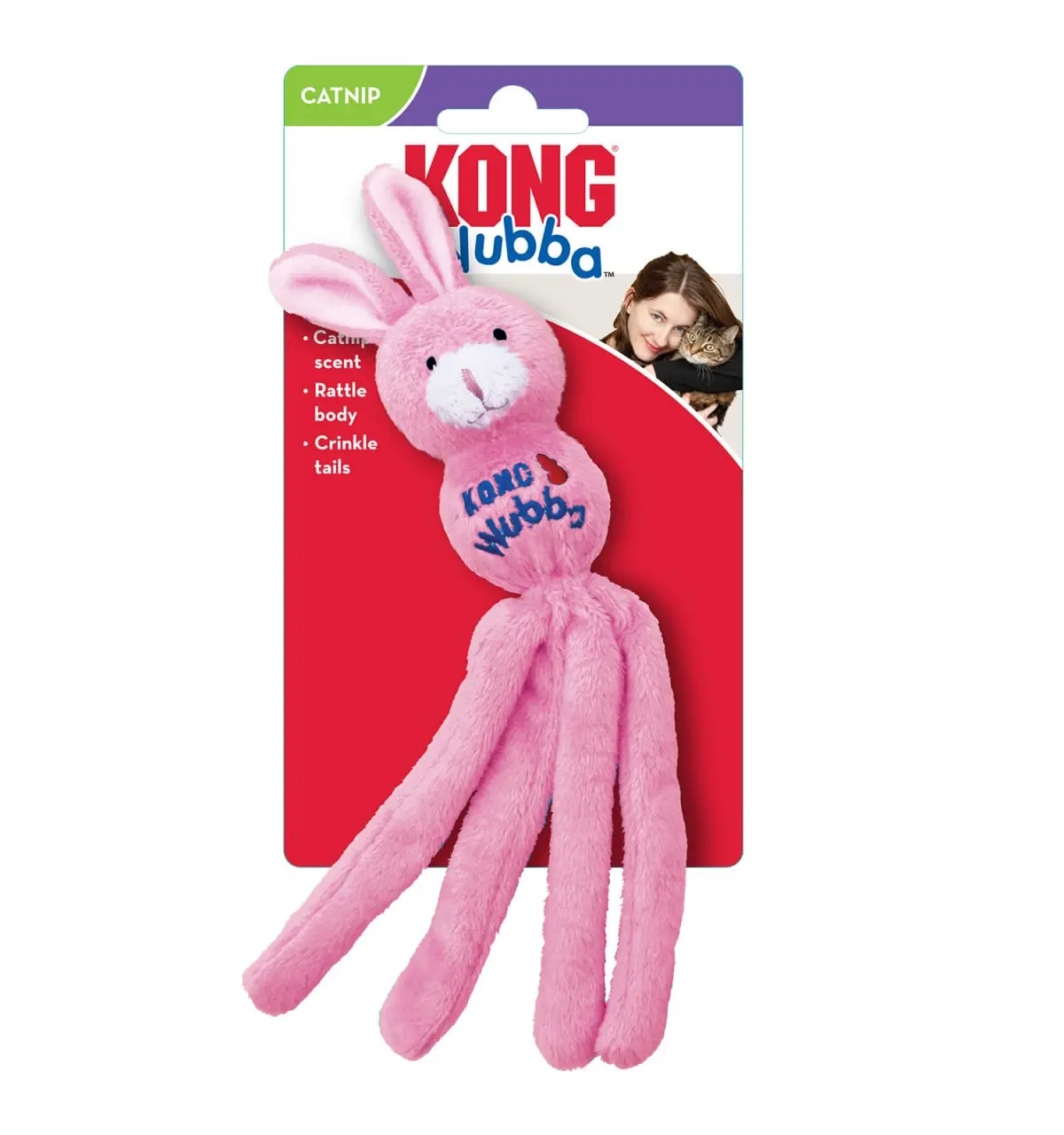 KONG Cat Wubba Bunny