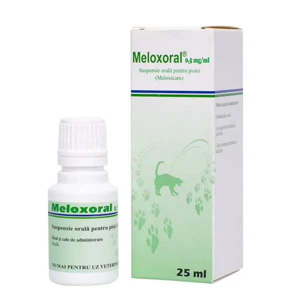 Meloxoral Solutie Orala Pisici, 0.5mg/ml, 25ml