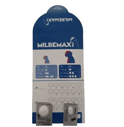 Milbemax Caine, 1 tableta