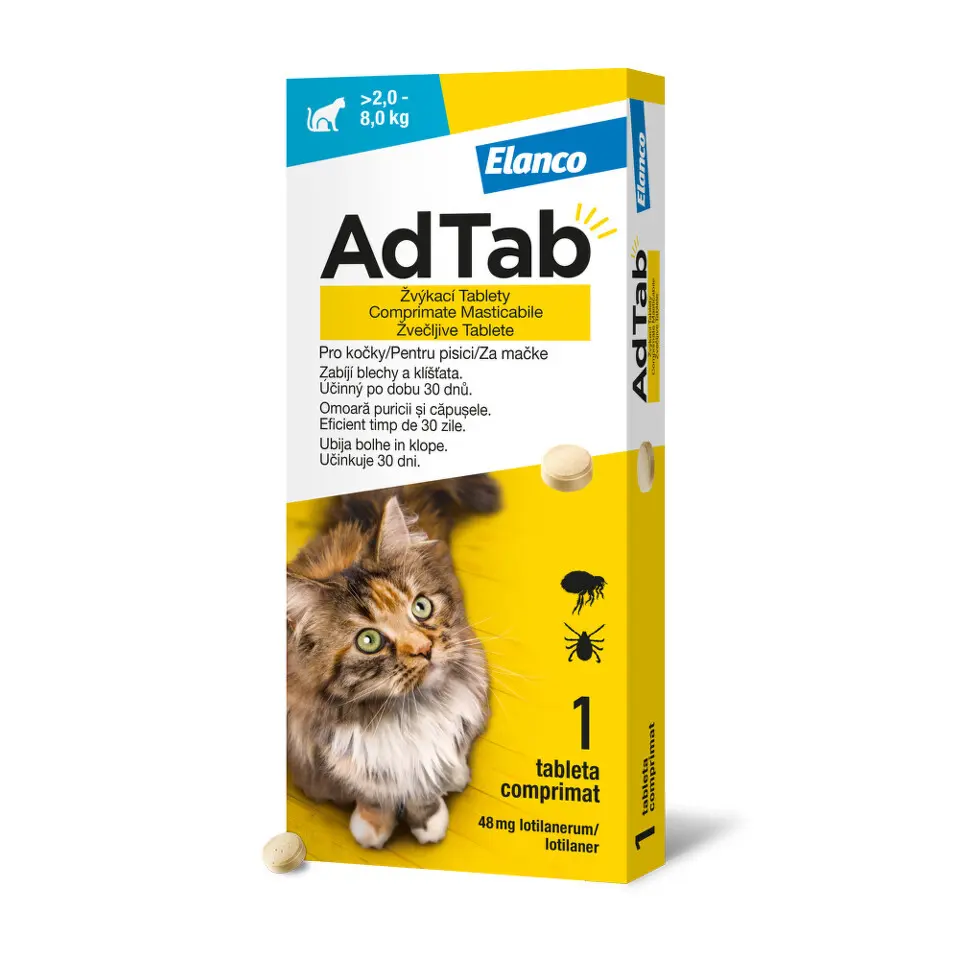 AdTab Pisica, 1 tableta - Image 2