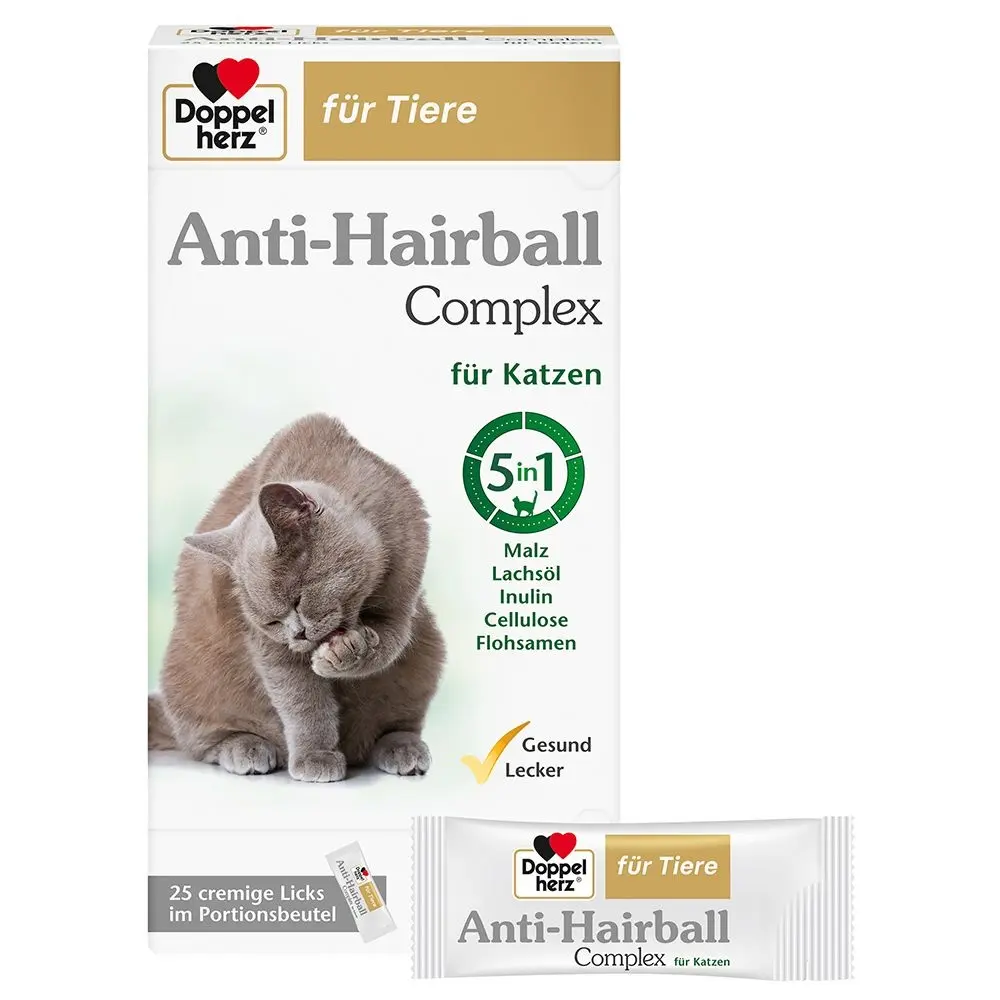 Doppelherz Complex Anti-Hairball Pisica, 25 plicuri