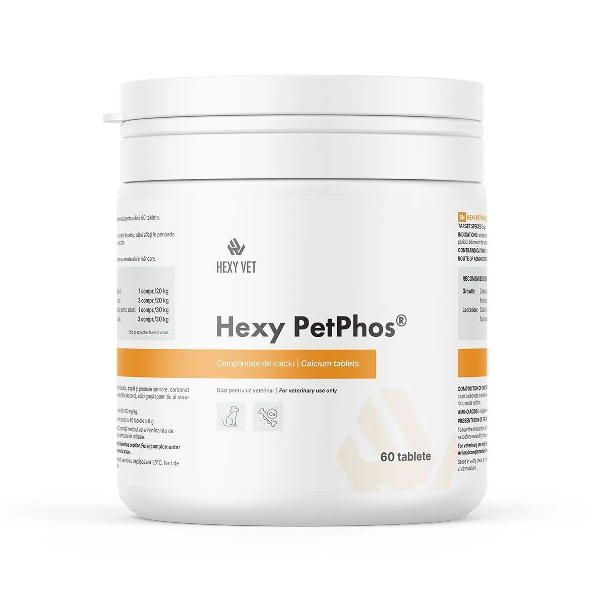 Hexy PetPhos, 60 tablete