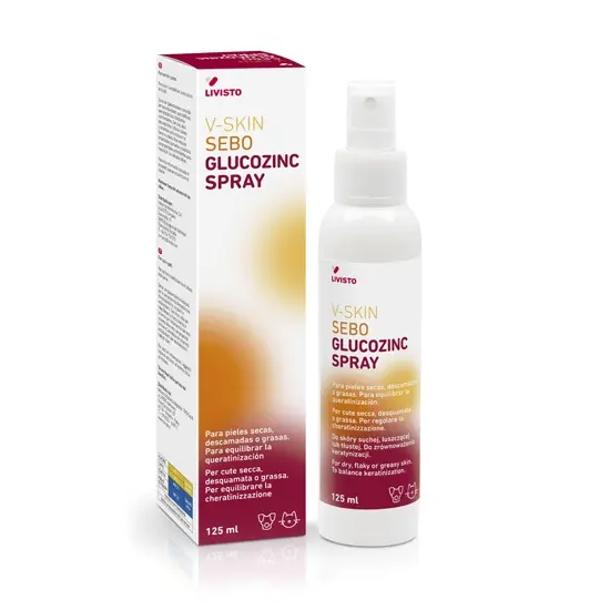 V-Skin Sebo Glucozink Spray, 125ml