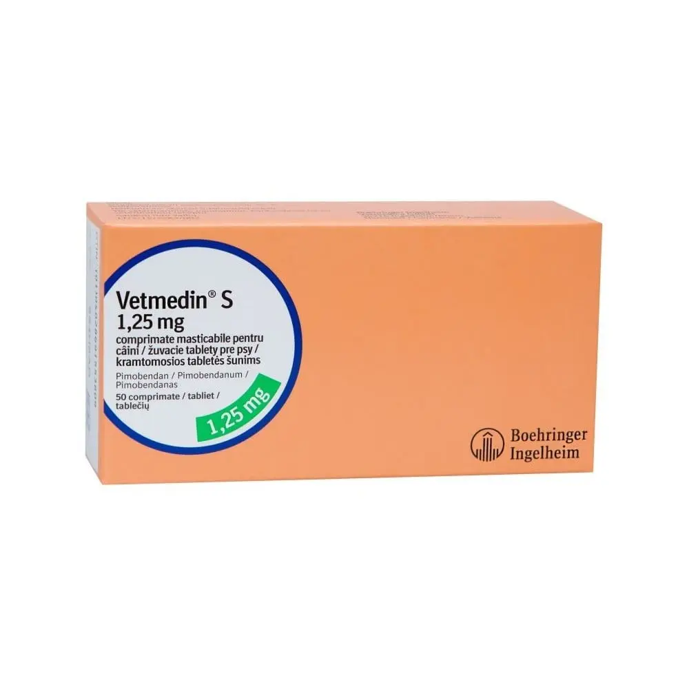 Vetmedin, comprimate masticabile caini
