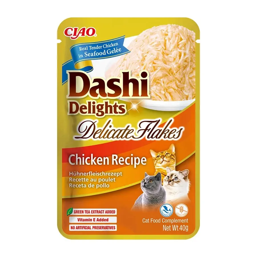 Ciao Cat Dashi Delights Delicate Flakes, 40 grame - Image 2