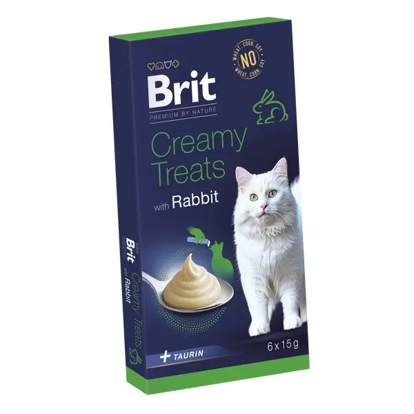 Brit Cat Creamy Treat, 6x15 grame - Image 2
