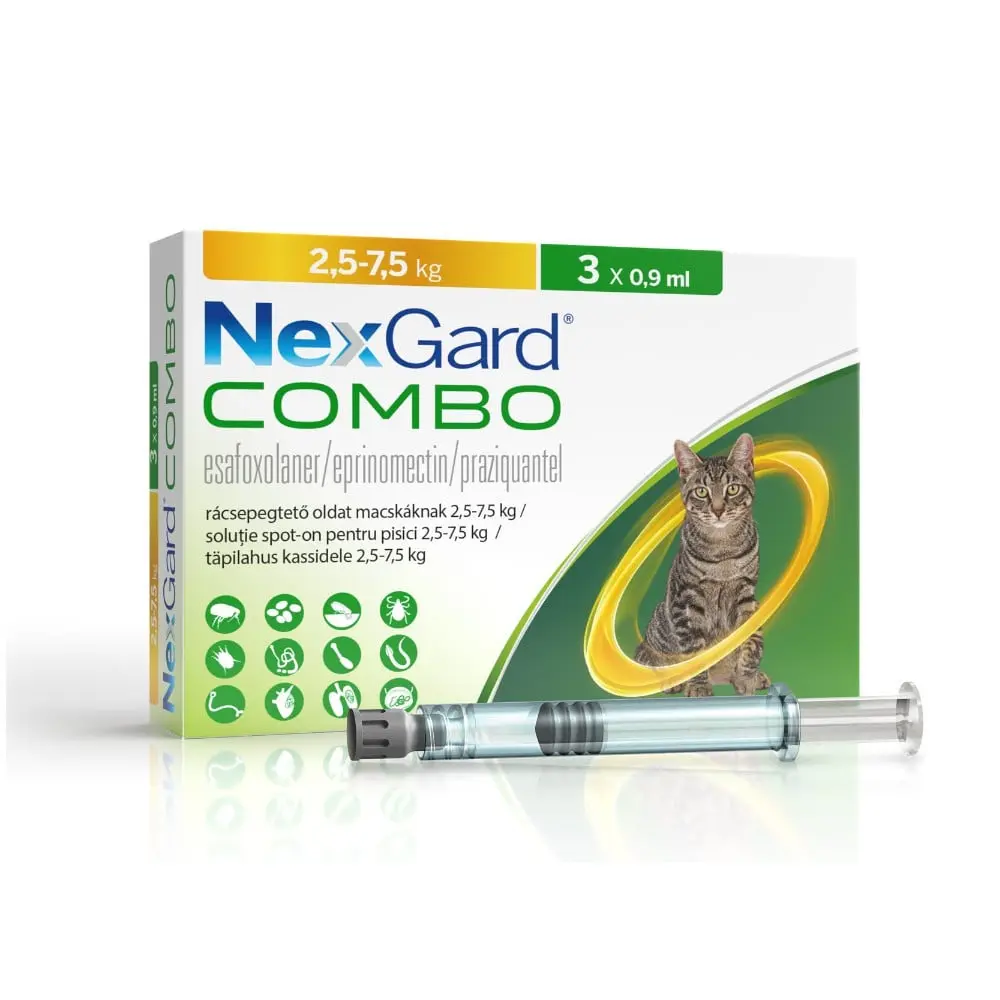 Nexgard Combo Pisica, 1 pipeta - Image 2