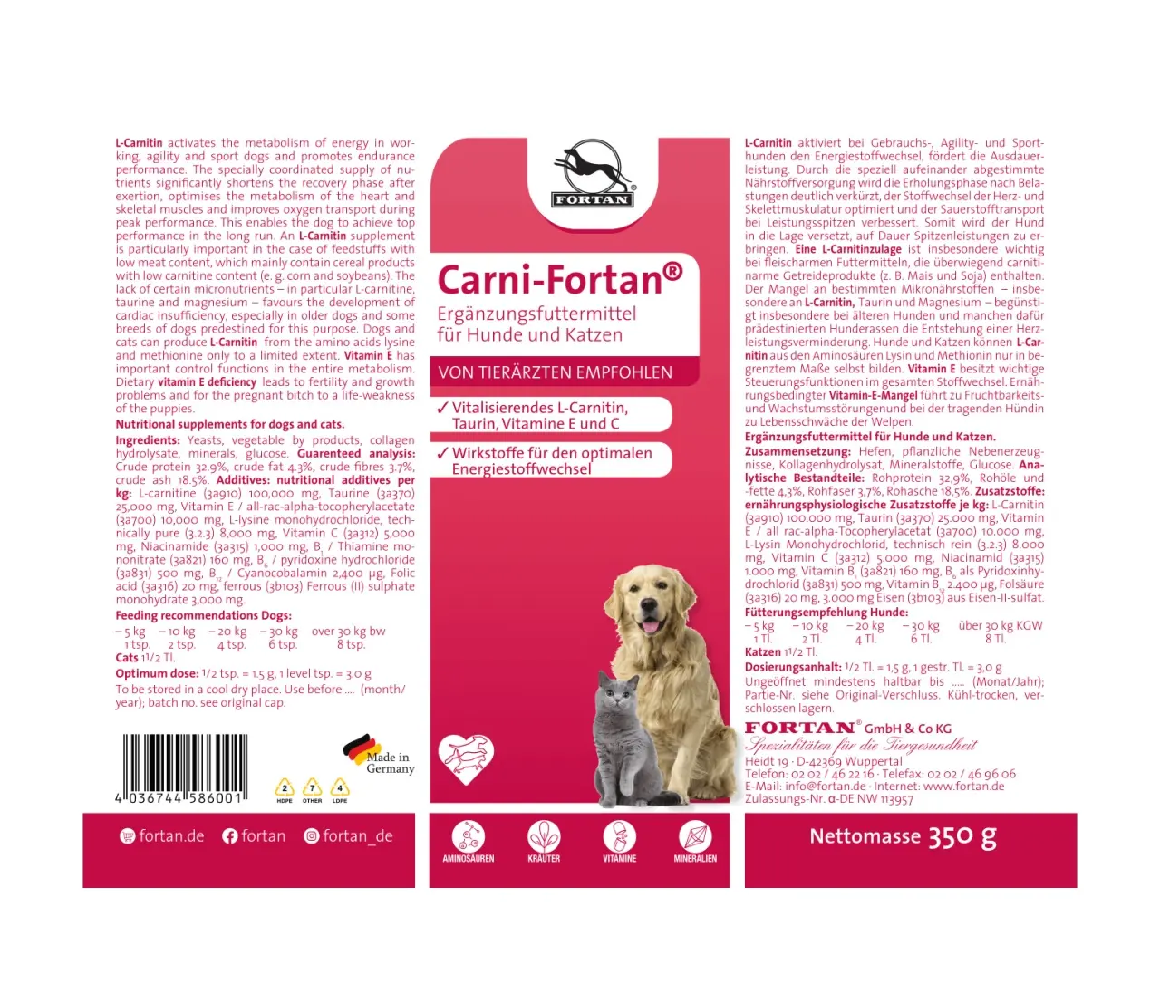Carni-Fortan, 350 grame - Image 2