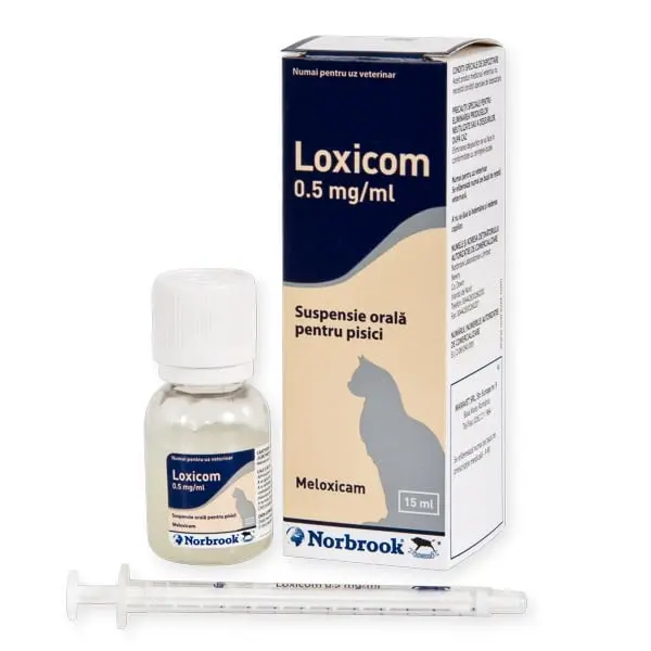 Loxicom Pisica, solutie orala, 0.5mg/ml, 15ml
