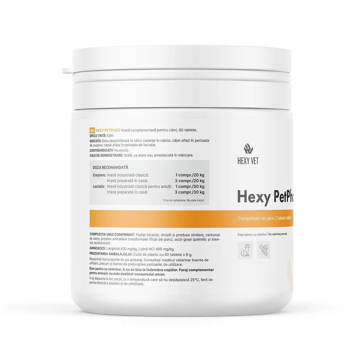 Hexy PetPhos, 60 tablete - Image 2