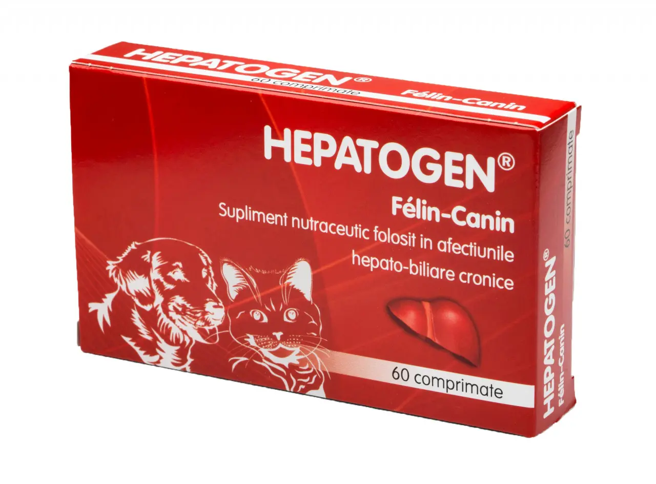 Hepatogen Felin Canin, 60 comprimate
