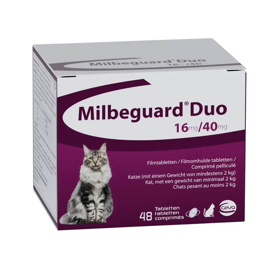 Milbeguard Duo Pisica, 1 tableta - Image 2