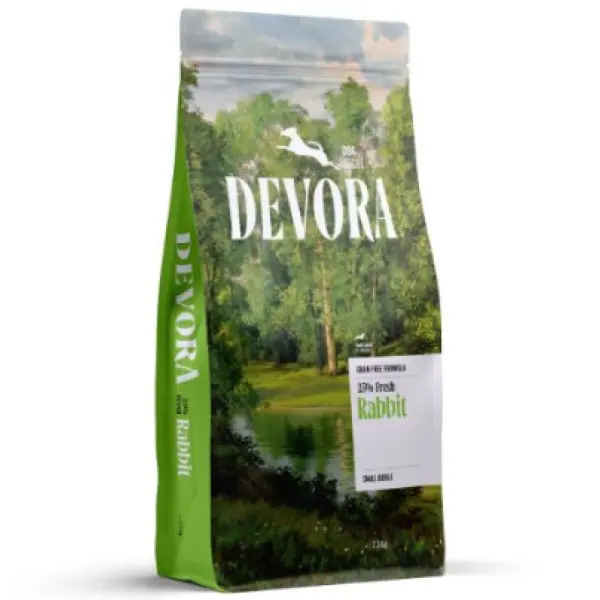 DEVORA PUPPY GF MEDIUM-LARGE IEPURE 4KG
