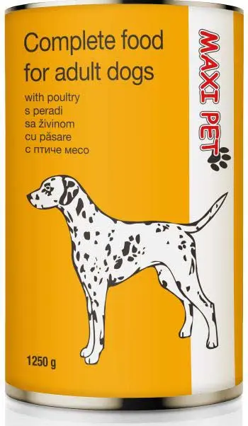 MAXI PET Caine Pui, conserva 1250g
