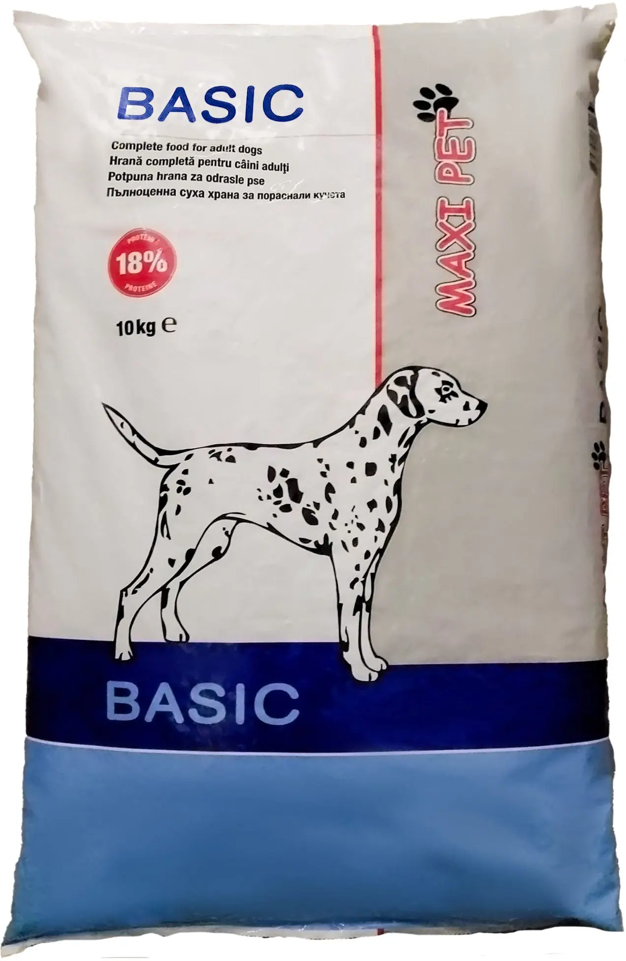 MAXI PET Hrana uscata pentru caini adulti BASIC 10kg