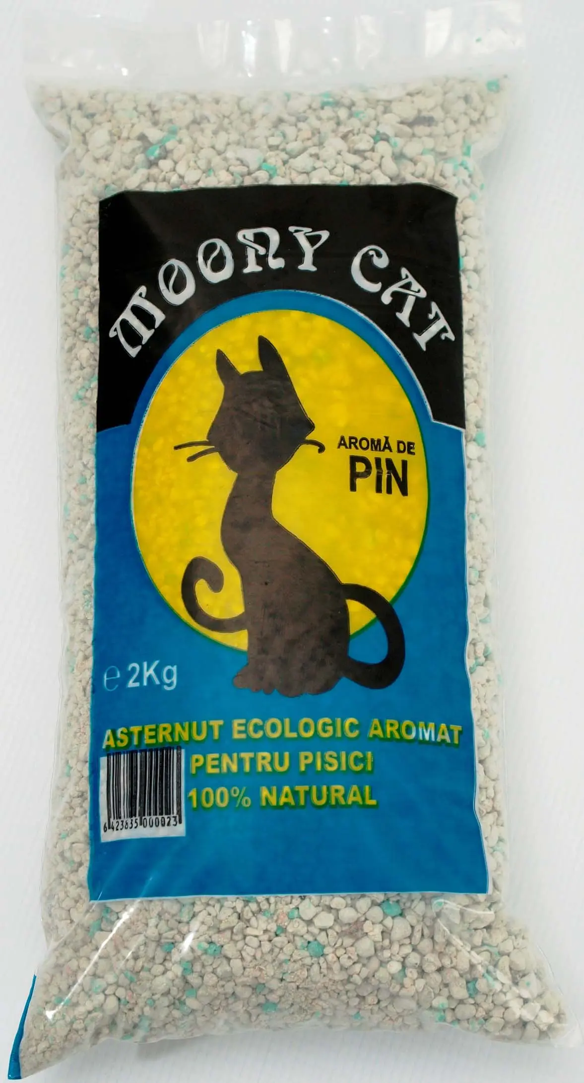 MOONY CAT Nisip igienic pentru pisici, aroma Pin 2kg