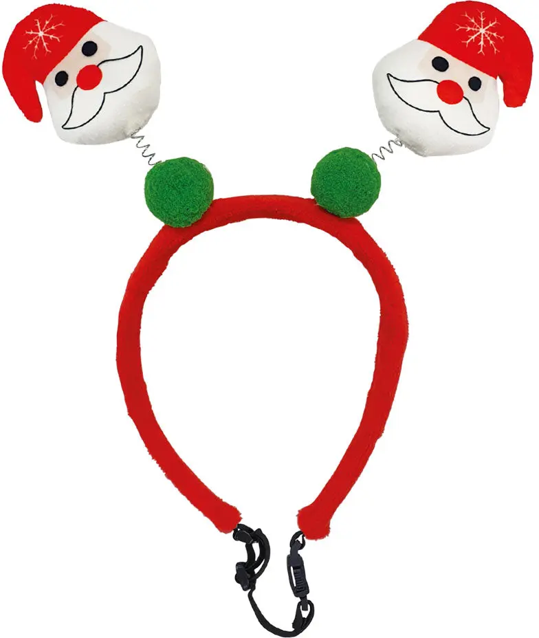 NOBBY Bentita pentru caini, cu Mos Craciun, editie Craciun, 15 cm