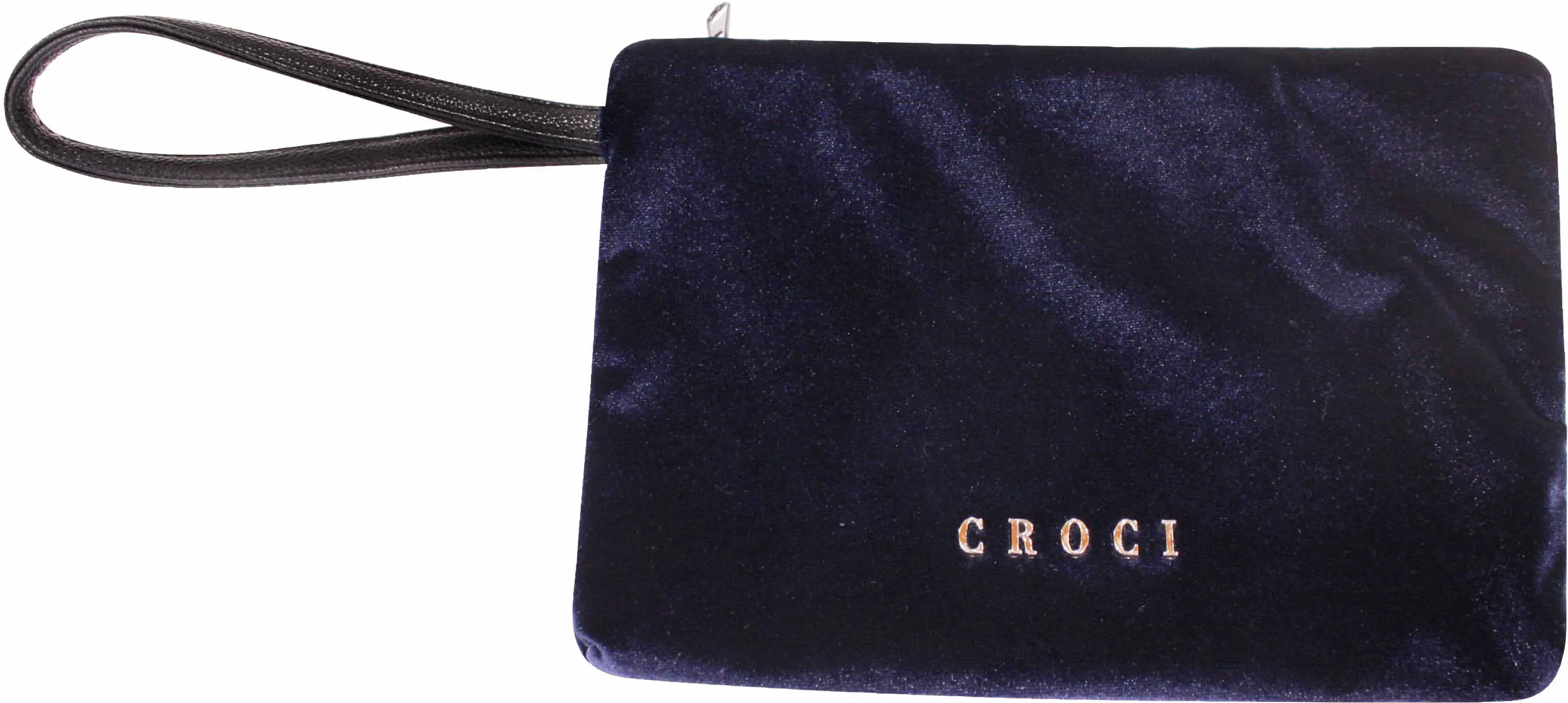 OUTLET CROCI Geanta VELOUR pentru recompense si saci igienici, 26x18cm, Negru