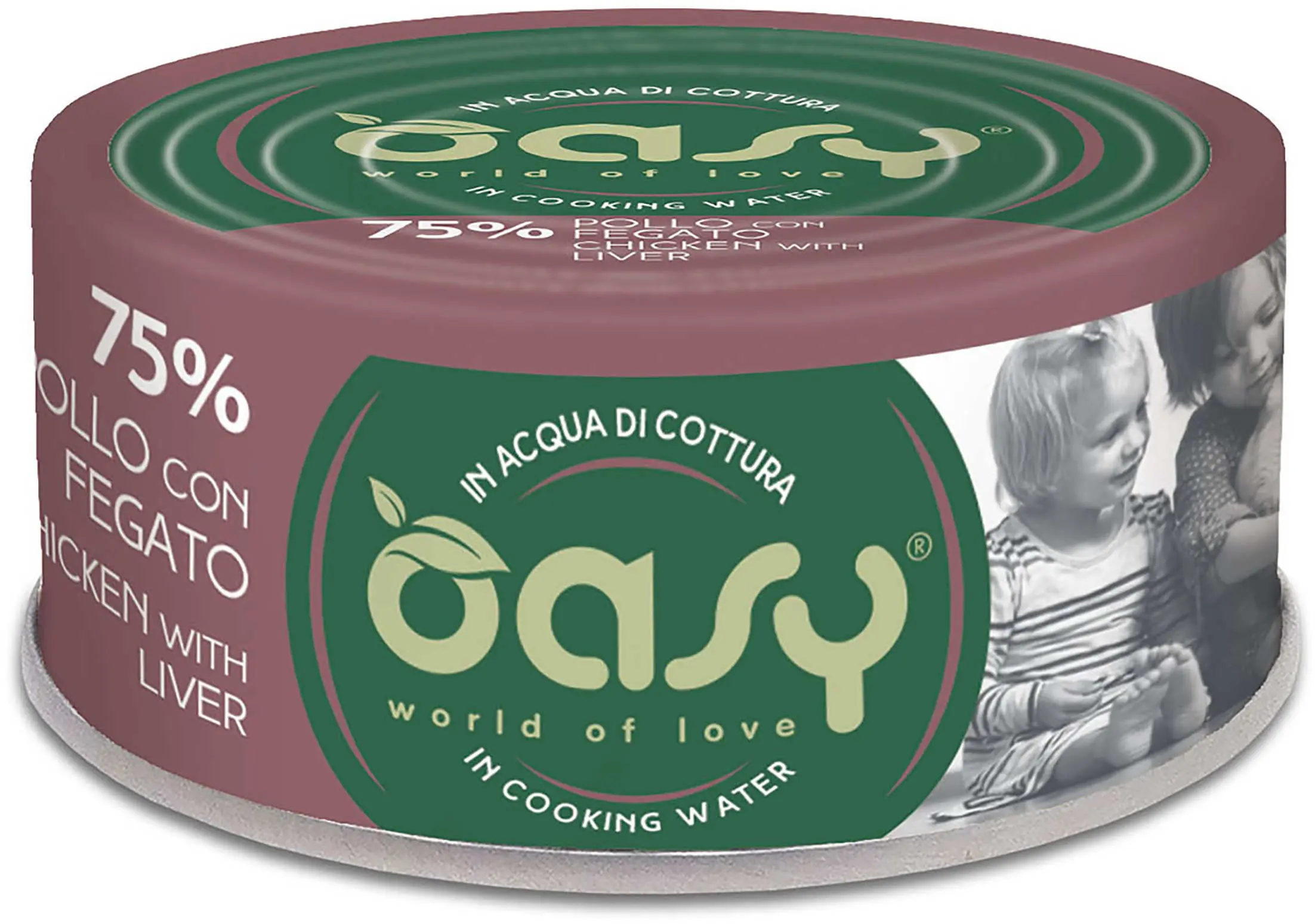 OASY More Love Conserva pentru pisici, cu Pui si ficat de pui 70g