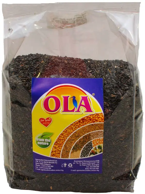 OLA Seminte Niger Hrana complementara pentru pasari 800g